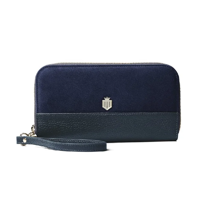Limited-Time Offer On Trendy Bags Fairfax & Favor Salisbury Ladies Travel Purse - Navy