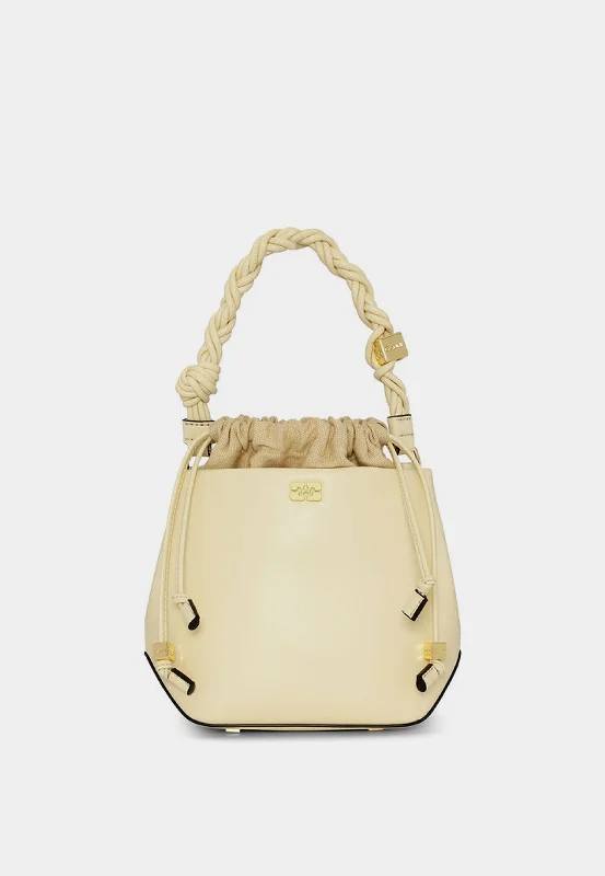 Bags For Personalized Gifts Ganni Ganni Bou Bucket Bag Yellow