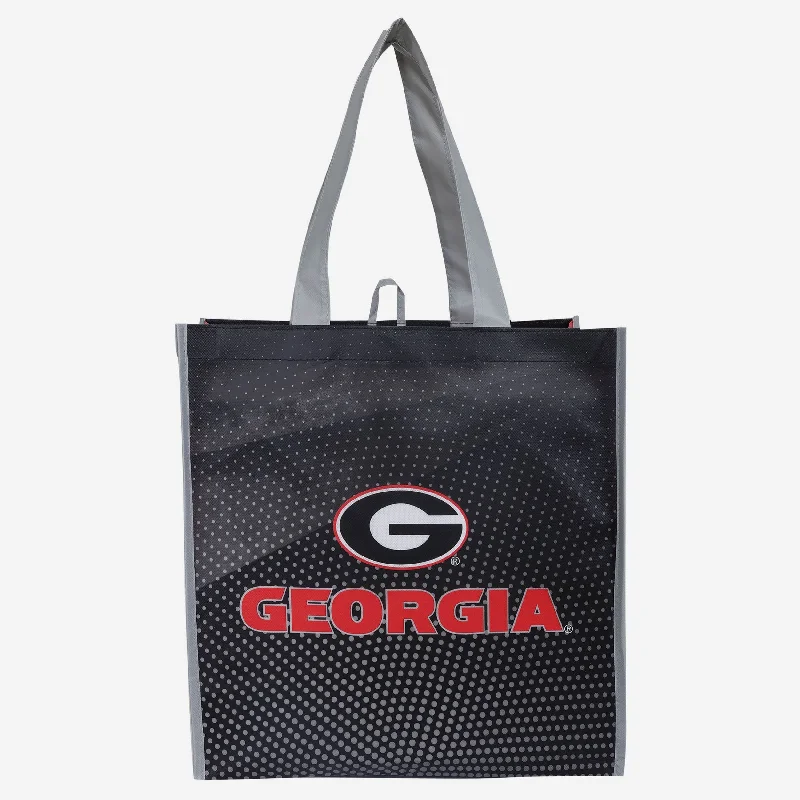 Chic And Clearance-Priced Tote Bags Georgia Bulldogs 4 Pack Reusable Shopping Bag