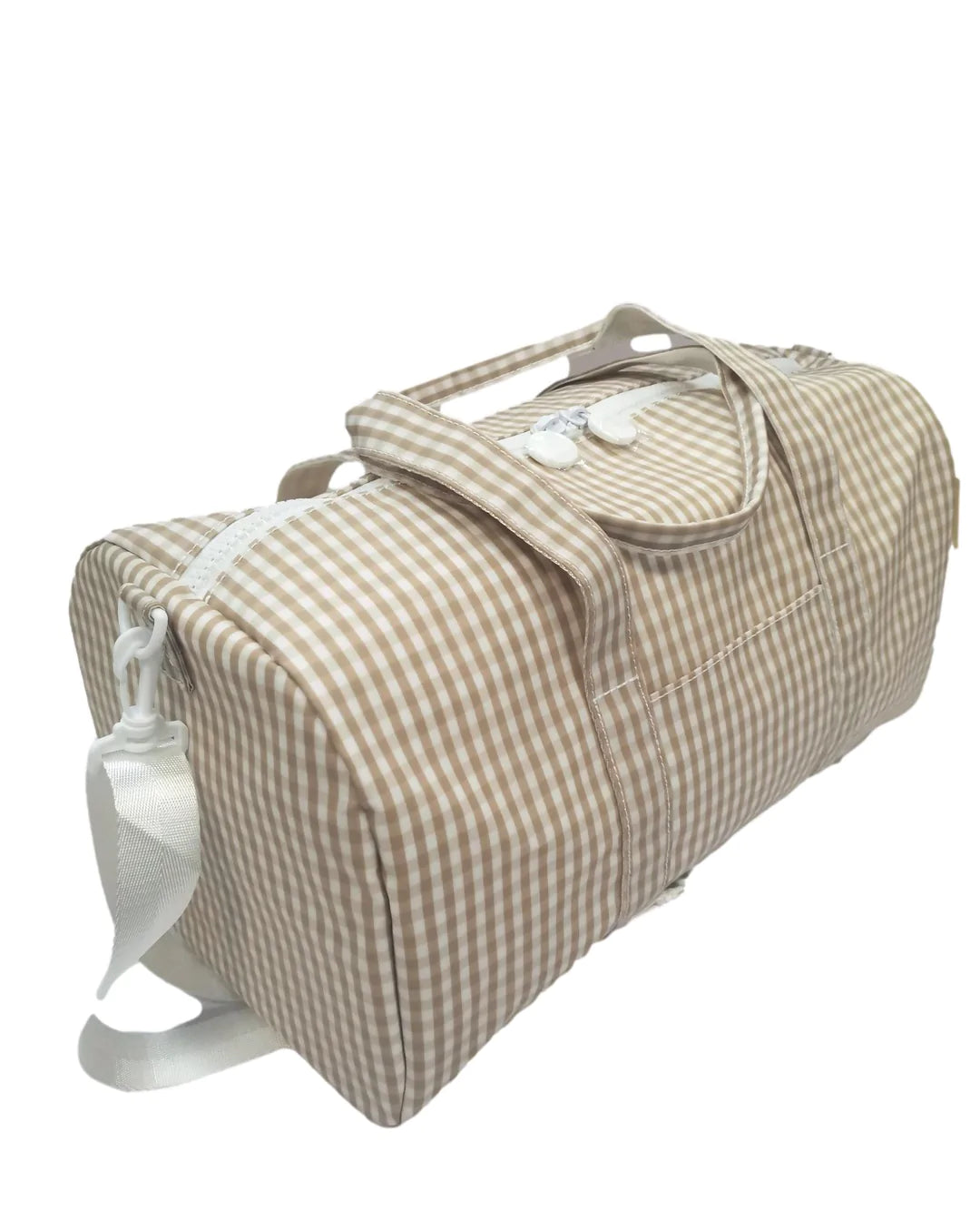 Flash Sales On Premium And High-Quality Bags Gingham Khaki Weekender