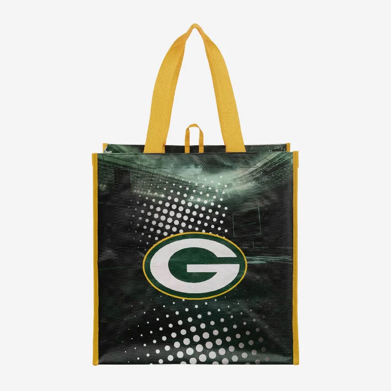 Luxurious But Budget-Friendly Bags Green Bay Packers 4 Pack Reusable Shopping Bags