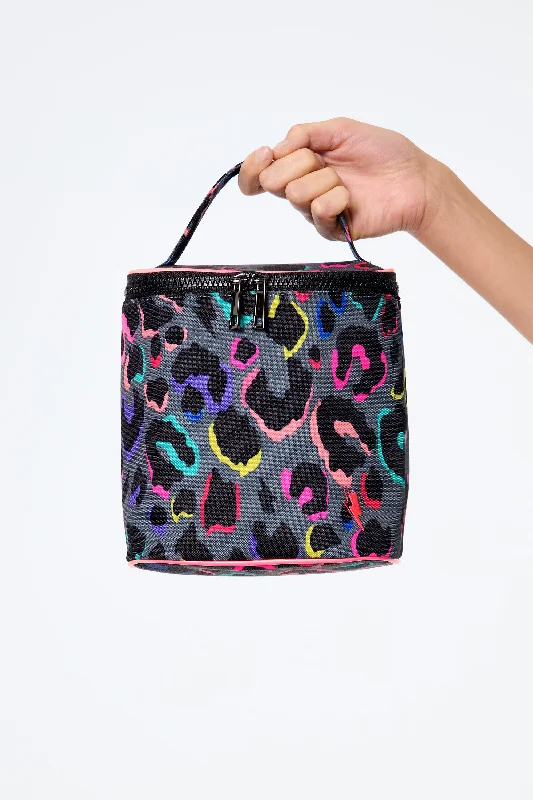 Limited-Time Offers On Trendy And Stylish Bags Grey with Rainbow Shadow Leopard Lunch Bag Limited-Time Offers On Trendy And Stylish Bags Grey with Rainbow Shadow Leopard Lunch Bag