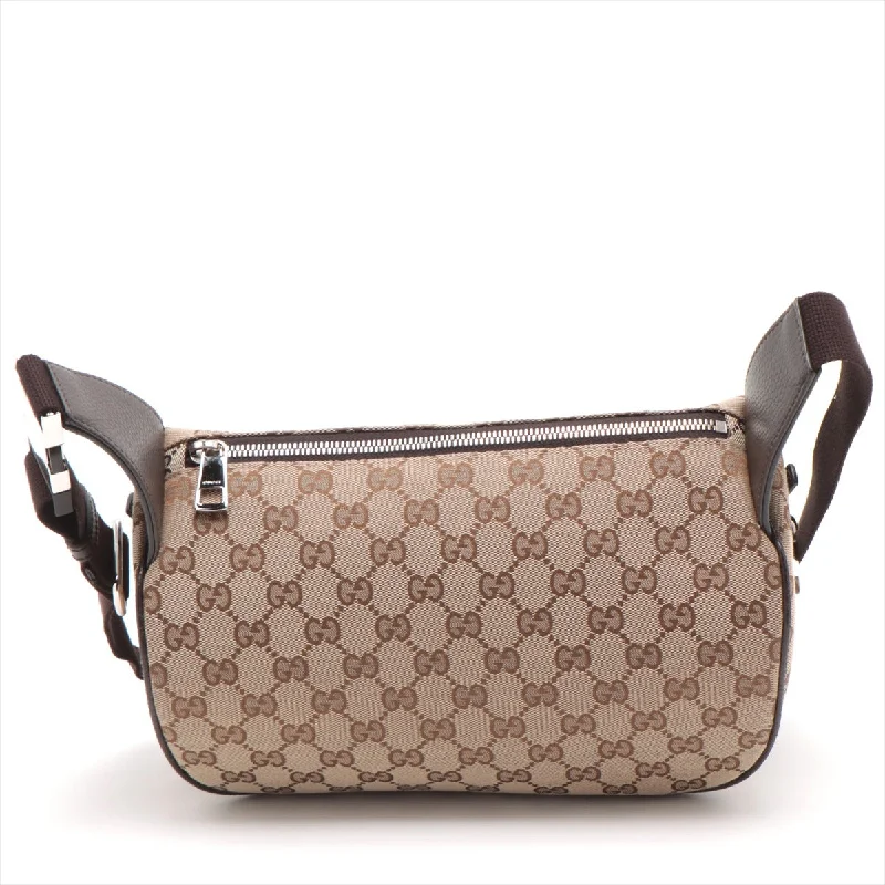 Halloween-Themed Gucci GG canvas body bag beige 630915 outlet mark