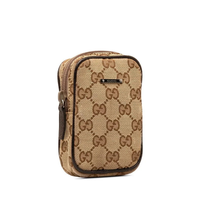 Affordable Handbags Gucci GG Canvas Cigarette Box 115249 Beige Brown Canvas Leather Gucci Affordable Handbags Gucci GG Canvas Cigarette Box 115249 Beige Brown Canvas Leather Gucci