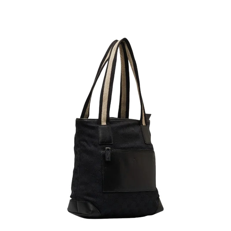 Bags For Personalized Gifts GUCCI Gucci GG Canvas 0190402  Bag Canvas/Leather Black  Tree