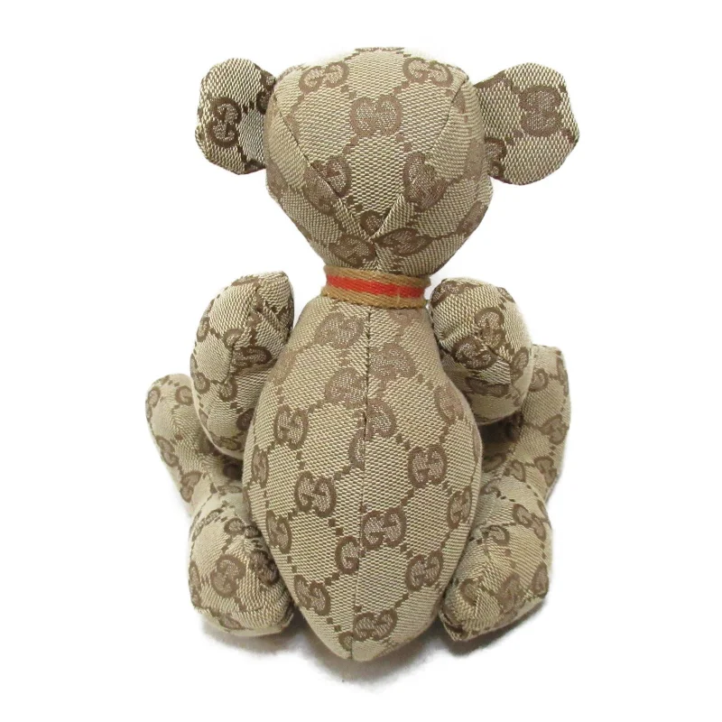 Seasonal Clearance Bags For Summer Gucci Gucci Teddy Bear Accessories GG Canvas  Bear Ladies
