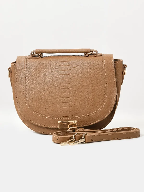 Tsa-Approved Bags For Hassle-Free Airport Security Patterned Saddle Bag