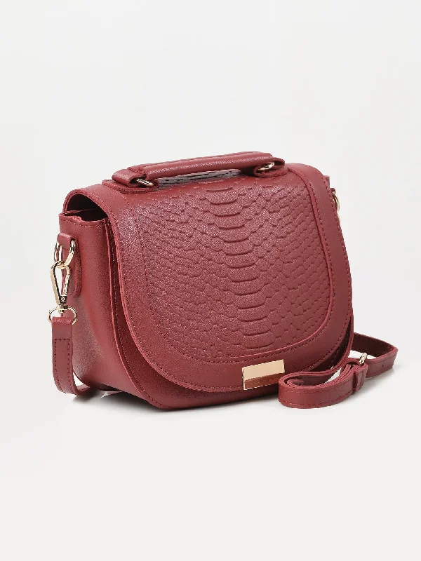 Affordable Bags For Budget Shoppers Patterned Saddle Bag