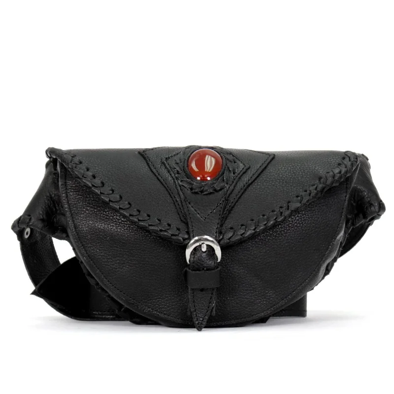 Functional Bags For Busy Moms And Dads Hot Leathers BGA1010 Waist Pouch Purse