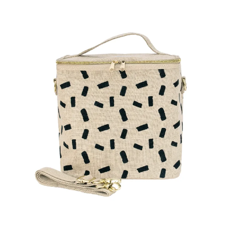 Rustic Bags For Outdoor And Nature-Inspired Looks Ink Confetti Lunch Poche