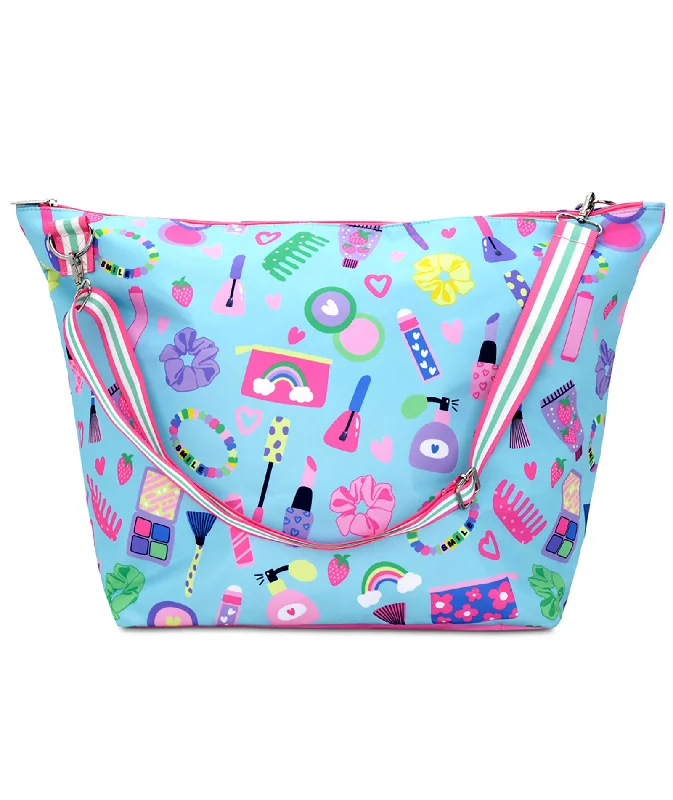 Versatile Bags That Suit Any Outfit Or Event iScream Wake Up Make Up Weekender Bag