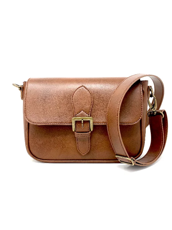 Cyber Monday Discounts On Bags Juliana Saddle Bag in Tan from Novacas