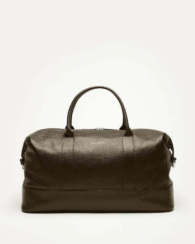 Vibrant Bags With Discounts Kelowna Pebble-Grained Leather Weekender Bag