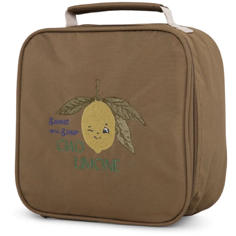 Discounted Designer Bags For Clearance Sale Konges Sløjd Lemon Clover Thermo Lunch Bag