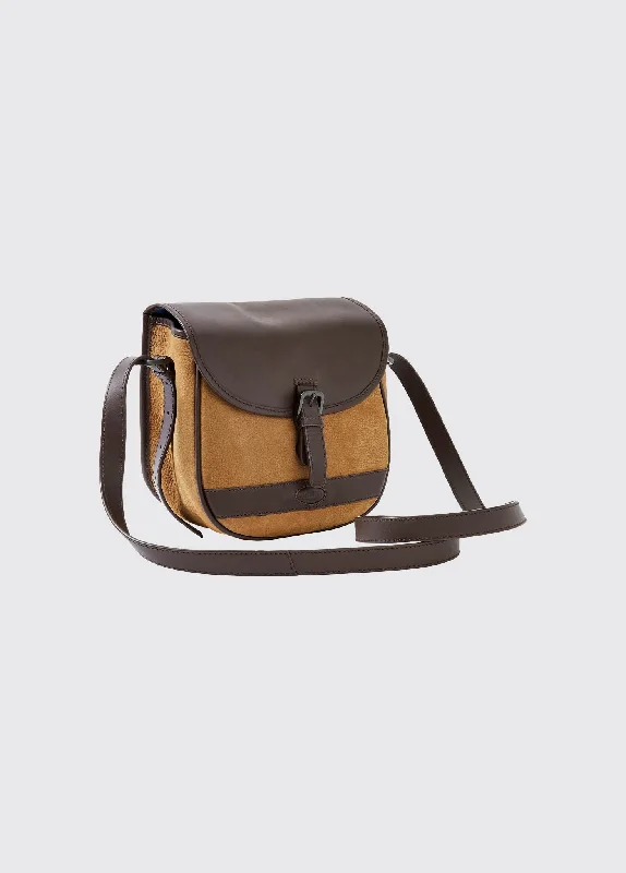 Tote Bag For Office Use Clara Ladies Leather Saddle bag - Brown