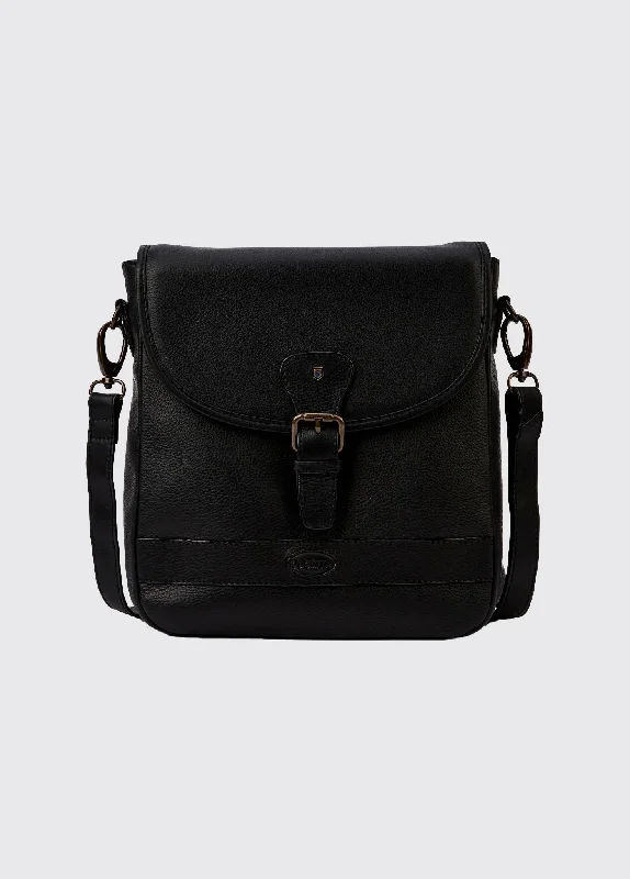 Clearance Bags For Budget Shoppers Woodburn Ladies Saddle Bag - Black