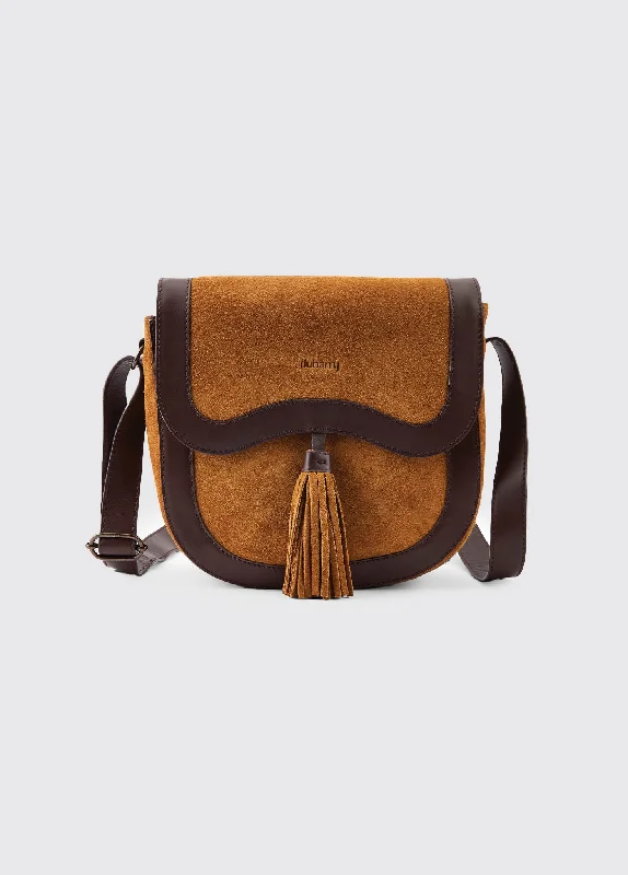 Limited Edition Bags For Collectors Monart Ladies Saddle Bag - Camel