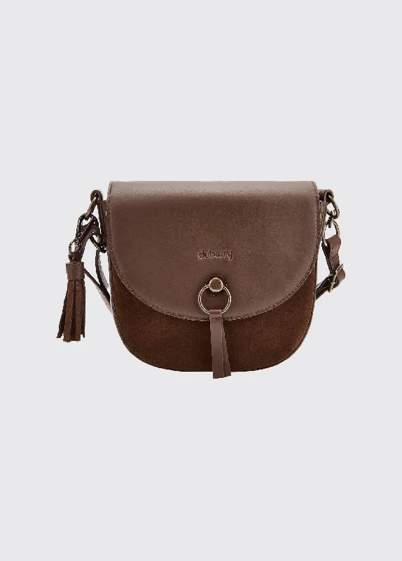 Bag For Luxury Lovers Crossgar Ladies Saddle Bag - Cigar