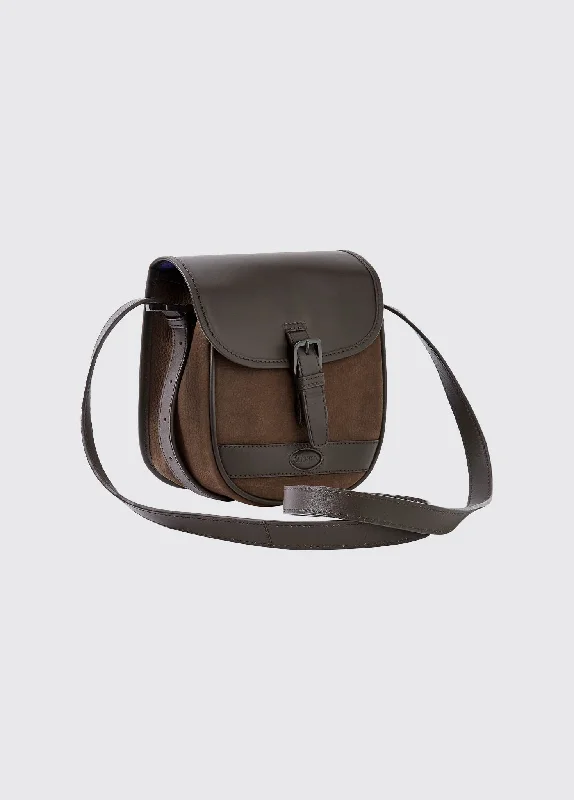 Luxury Bags For Working Professionals Ballymena Ladies Saddle Bag - Walnut