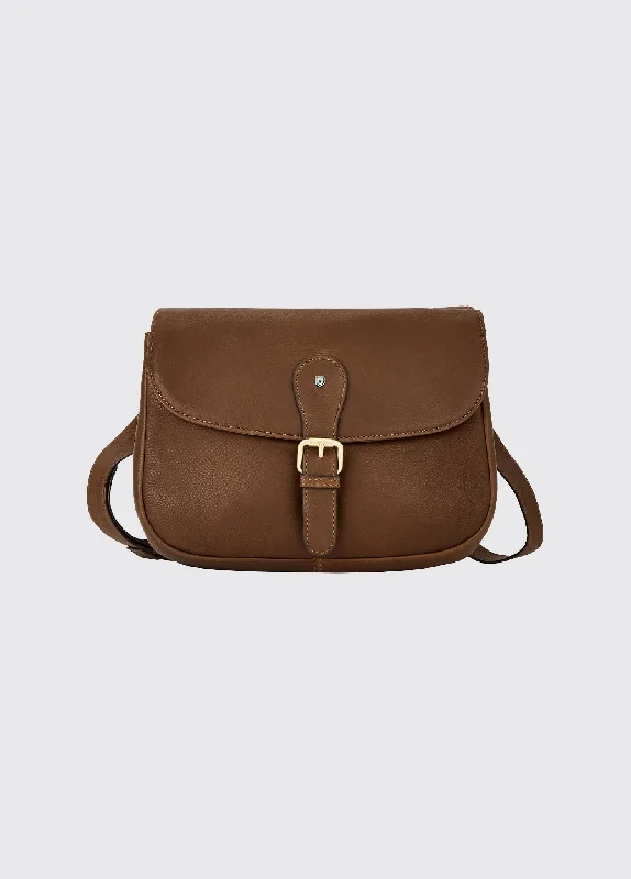 Eco-Friendly Bags With Discounts Balrickard Ladies Saddle Bag - Walnut