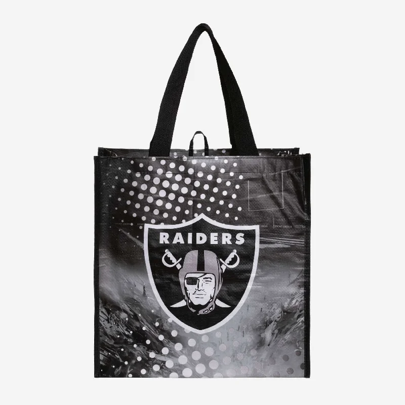 Elegant And On-Sale Evening Bags Las Vegas Raiders 4 Pack Reusable Shopping Bags