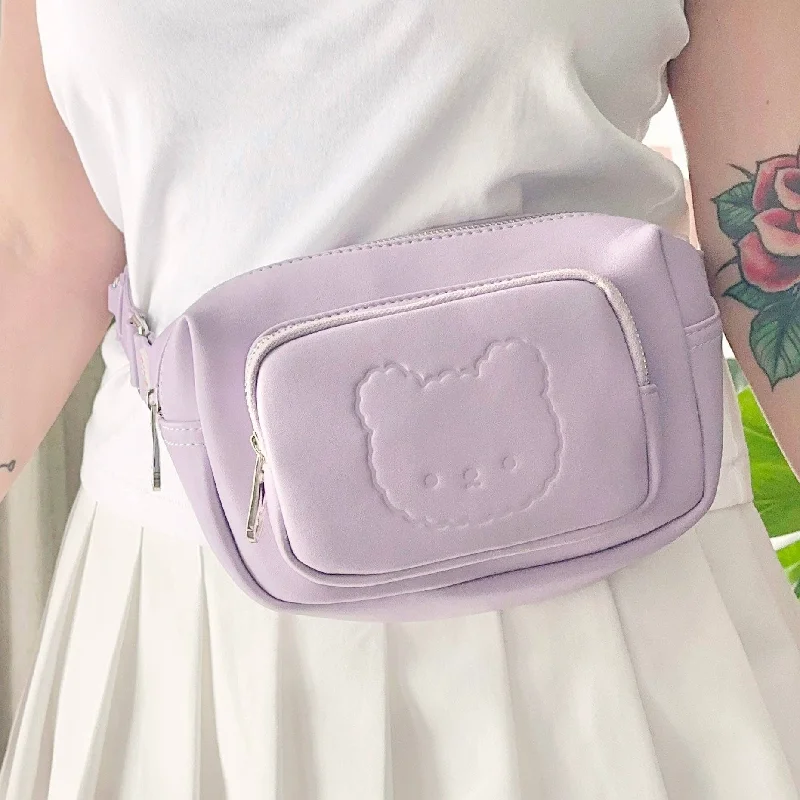 Minimalist Bags For Clean And Modern Aesthetics Lavender Fujibee Fanny Pack