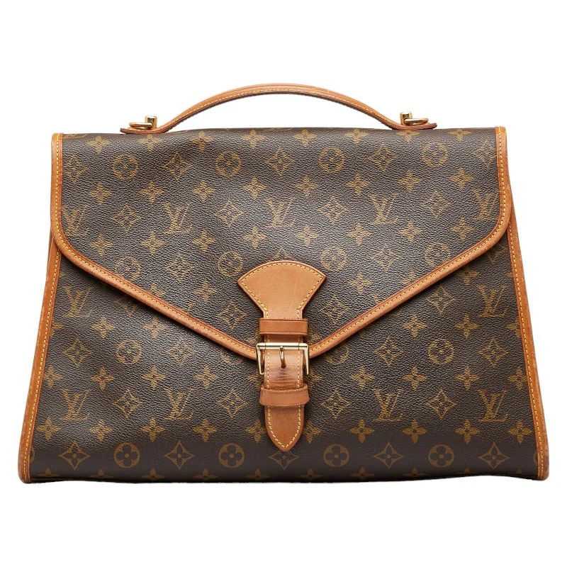 Tote Bag For Everyday Use Louis Vuitton Beverley Briefcase Business Bag Monogram M51120 Brown