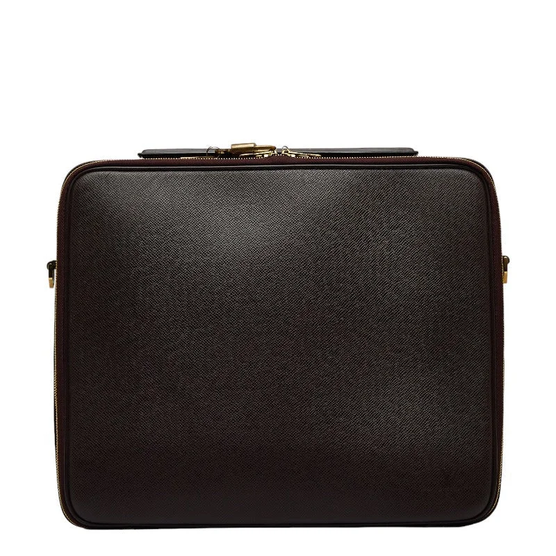 Luxury Bags For Working Professionals Louis Vuitton Porte Business Bag Briefcase in Odessa Wine Red M30836