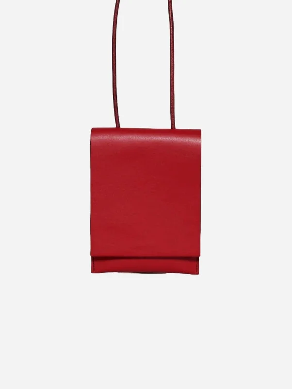 Handbag For Women Chelou Vegan Leather Mini Bag | Red