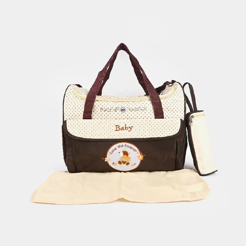 Senior Travelers Travel baby Mother Bag - Brown
