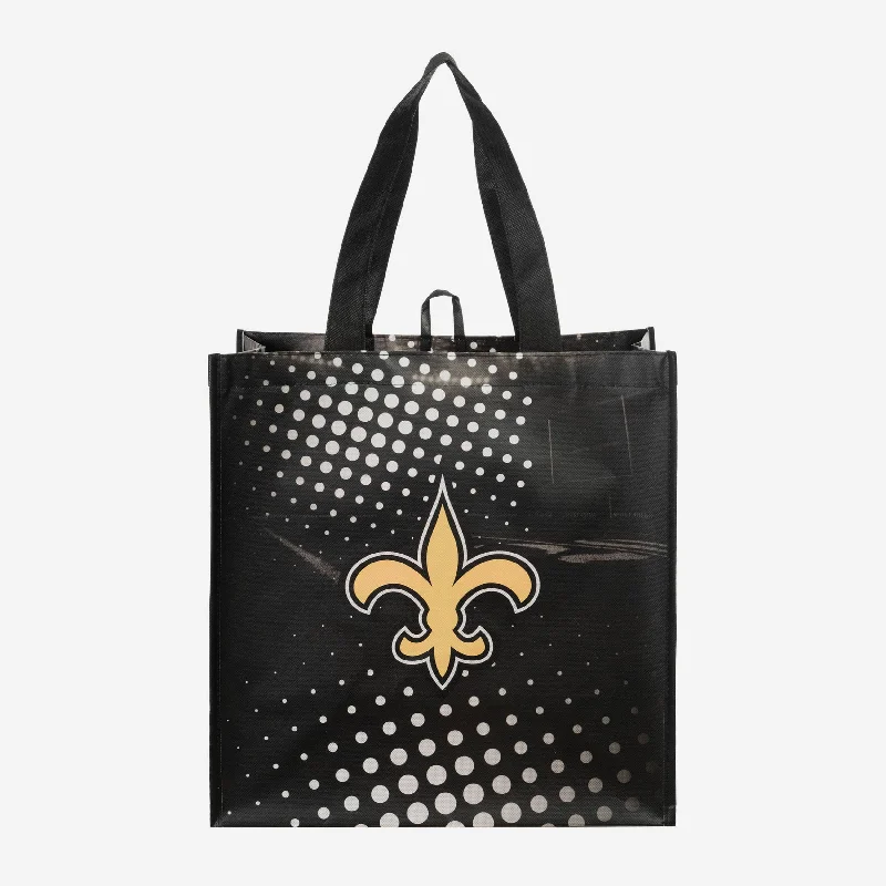 Eco-Friendly And Discounted Bags New Orleans Saints 4 Pack Reusable Shopping Bags