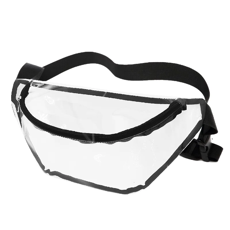 Luxury Bags On Sale Nissun Large Clear Fanny Pack FP3141