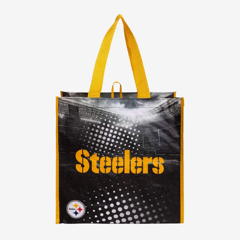 Stylish Yet Affordable Bags Pittsburgh Steelers 4 Pack Reusable Shopping Bags