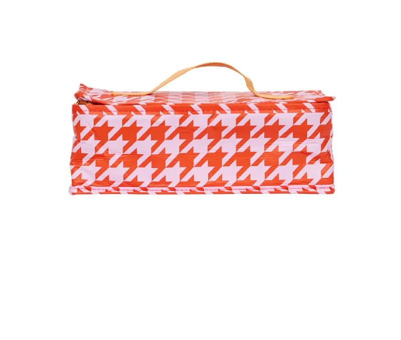 Vintage Bags For Retro And Classic Fashion Lovers Project Ten Houndstooth Lunch Bag