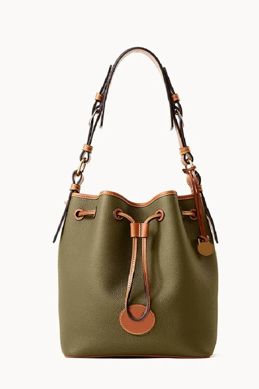 Bold And Flash-Sale Bags PU Drawstring Bucket Bag