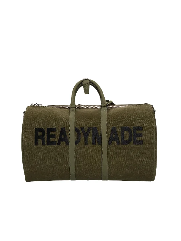 Edgy Bags For Bold And Daring Fashionistas READYMADE - Over Night Vintage US Army Duffle Large Bag