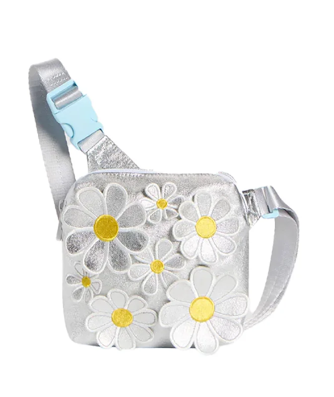 Luxury Bags For Working Professionals State Bags Sunny Kids Fanny Pack 3D Daisies