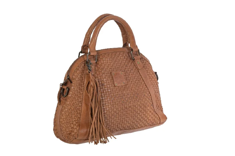 Lightweight And Affordable Bags STS Ranchwear Womens Sweetgrass Sansa Distressed Tan Leather Satchel Bag Lightweight And Affordable Bags STS Ranchwear Womens Sweetgrass Sansa Distressed Tan Leather Satchel Bag