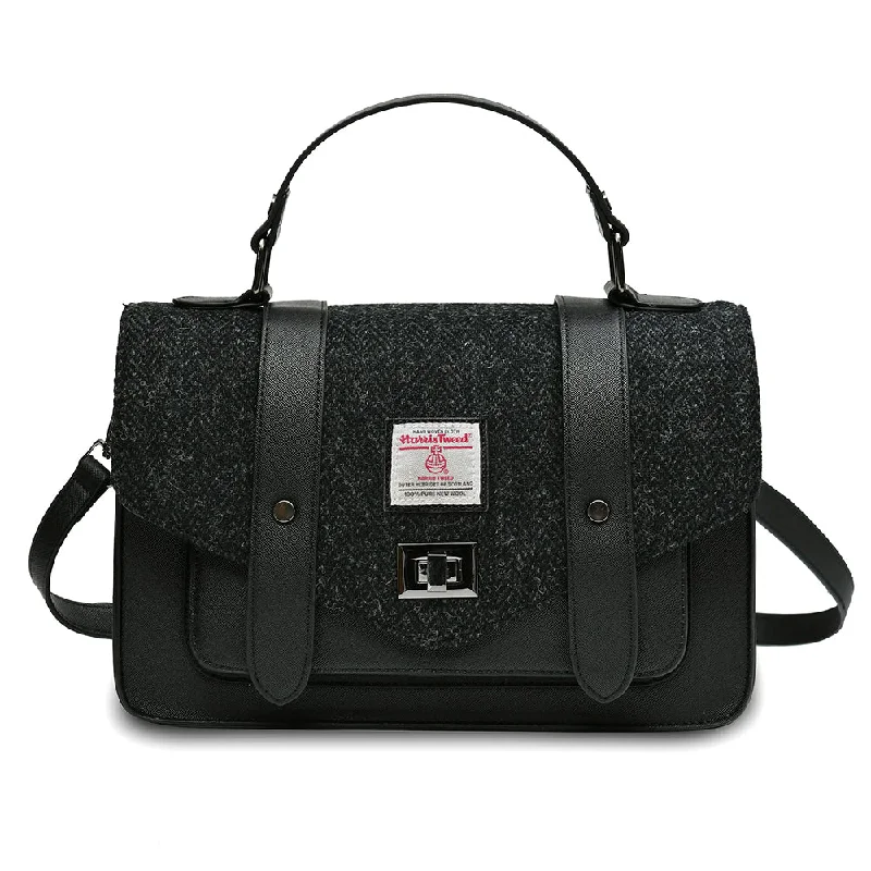 Office Professionals The Large Satchel with Harris Tweed®