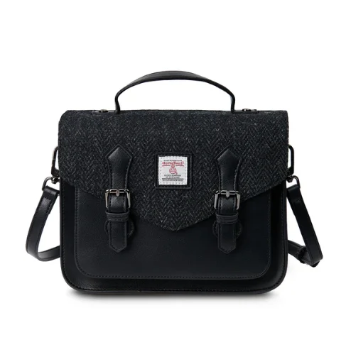 Stylish Yet Affordable Bags Islander® Medium Calton Satchel with Harris Tweed®