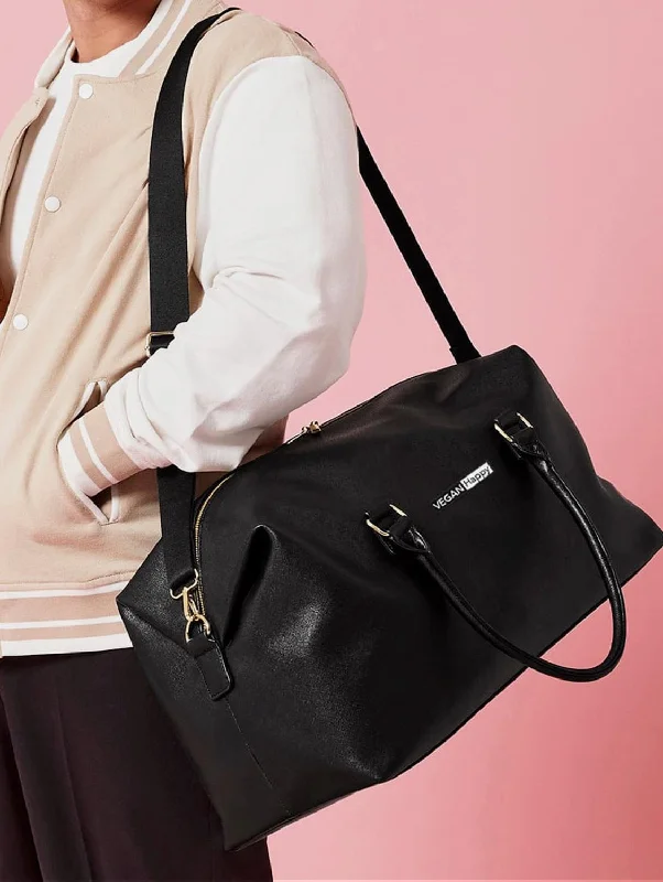 Bags For Urban And Trendy Looks Vegan Grain Leather Boutique Weekender | Multiple Colours
