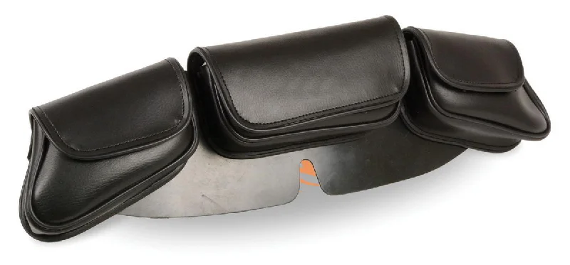 Stylish Yet Affordable Bags Milwaukee Performance SH67104 Black Triple Pocket PVC Travel Windshield Bag