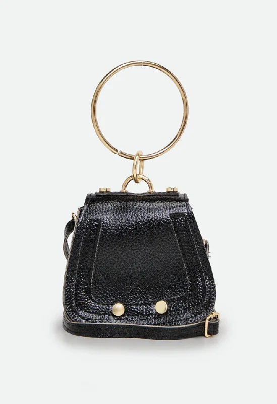 Luxurious Bags With Limited-Time Offers Ring Handle Saddle Bag