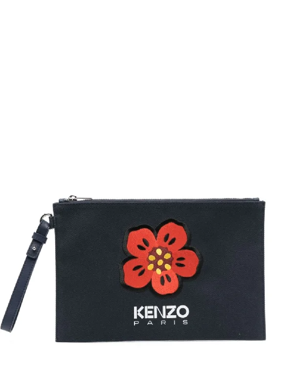 Active Lifestyles Boke Flower Motif Clutch