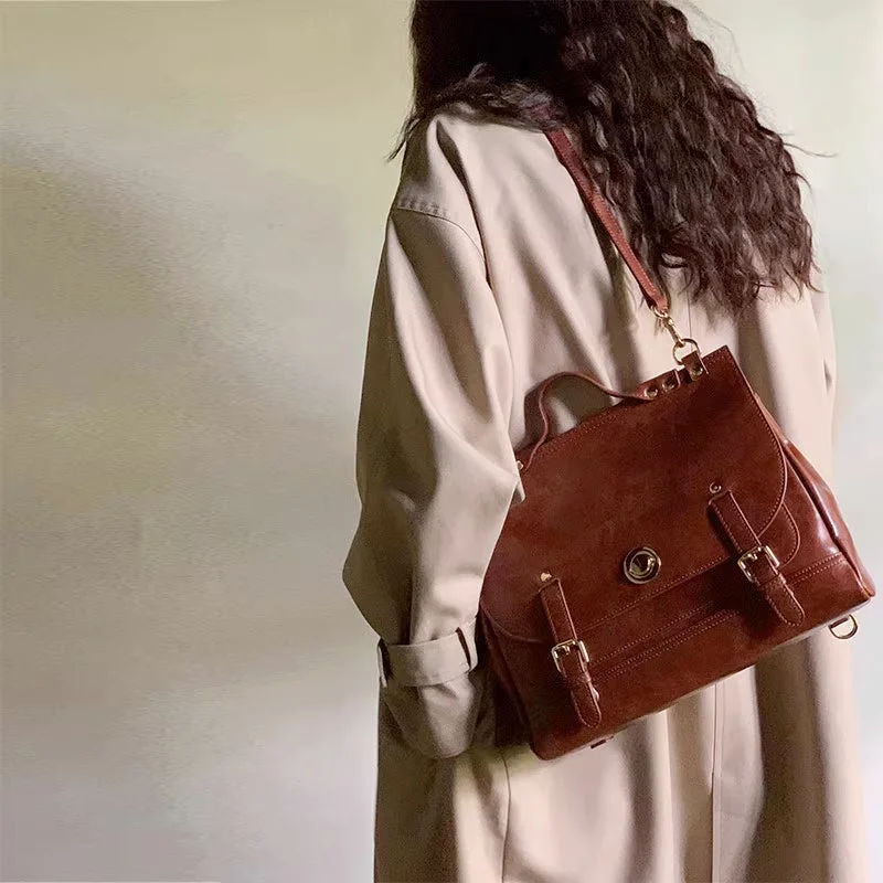 Lightweight Bags With Clearance Prices Buckle Artist Satchel Bag (4 Colors)
