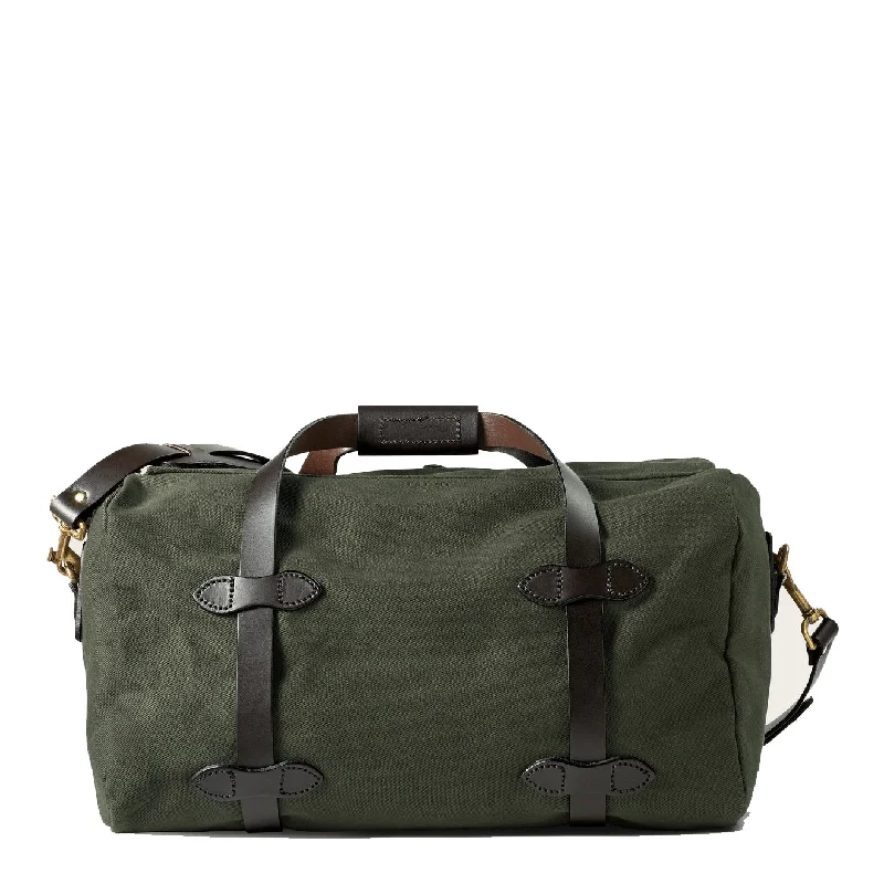 Limited-Time Offer On Trendy Bags Filson Duffle Small Rugged Twill Otter Green