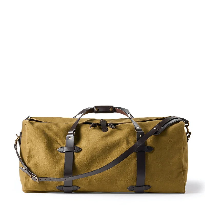 Bold Fashionistas Filson Large Duffle Bag Tan