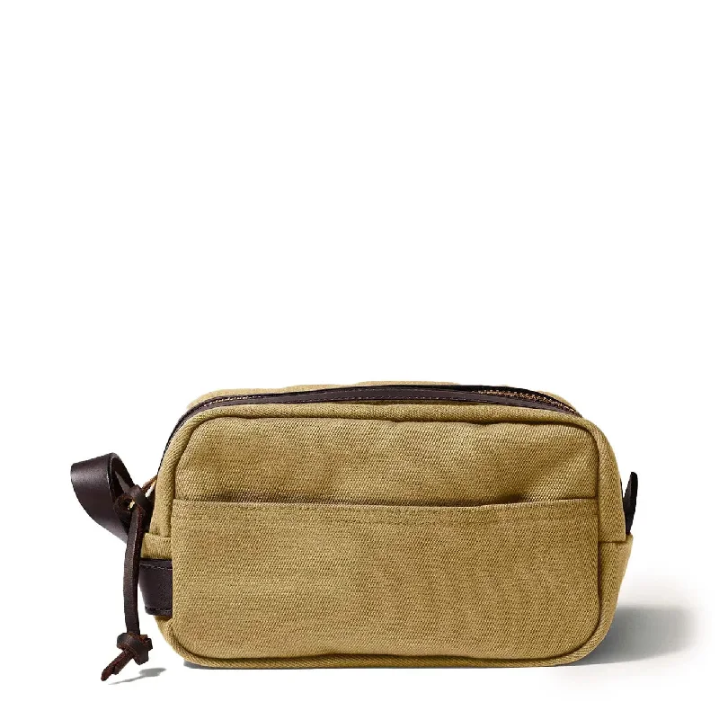 Lightweight And Affordable Bags Filson Rugged Twill Travel Kit Tan