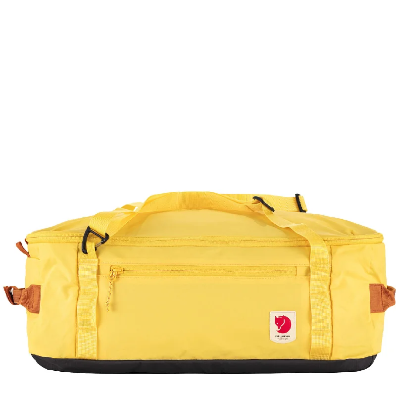 Clearance Bags For Budget Shoppers Fjallraven High Coast Duffel 22 Mellow Yellow