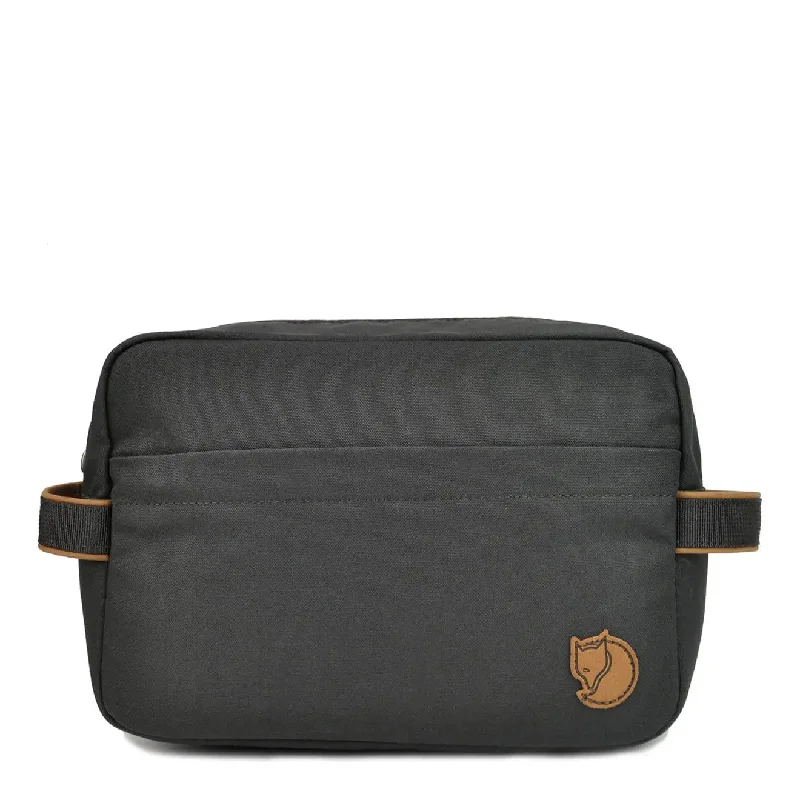 Eco-Friendly Bags With Promotions Fjallraven Travel Toiletry Bag Dark Grey